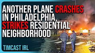 ANOTHER PLANE CRASHES In Philadelphia, Strikes Residential Neighborhood