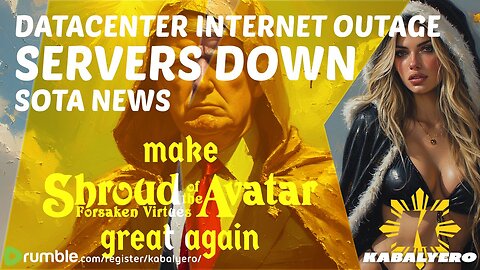 Shroud of the Avatar 2025: Datacenter Internet Outage, Servers DOWN!