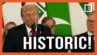 HISTORIC! Trump Reflects on Signed Peace Deal in Middle East