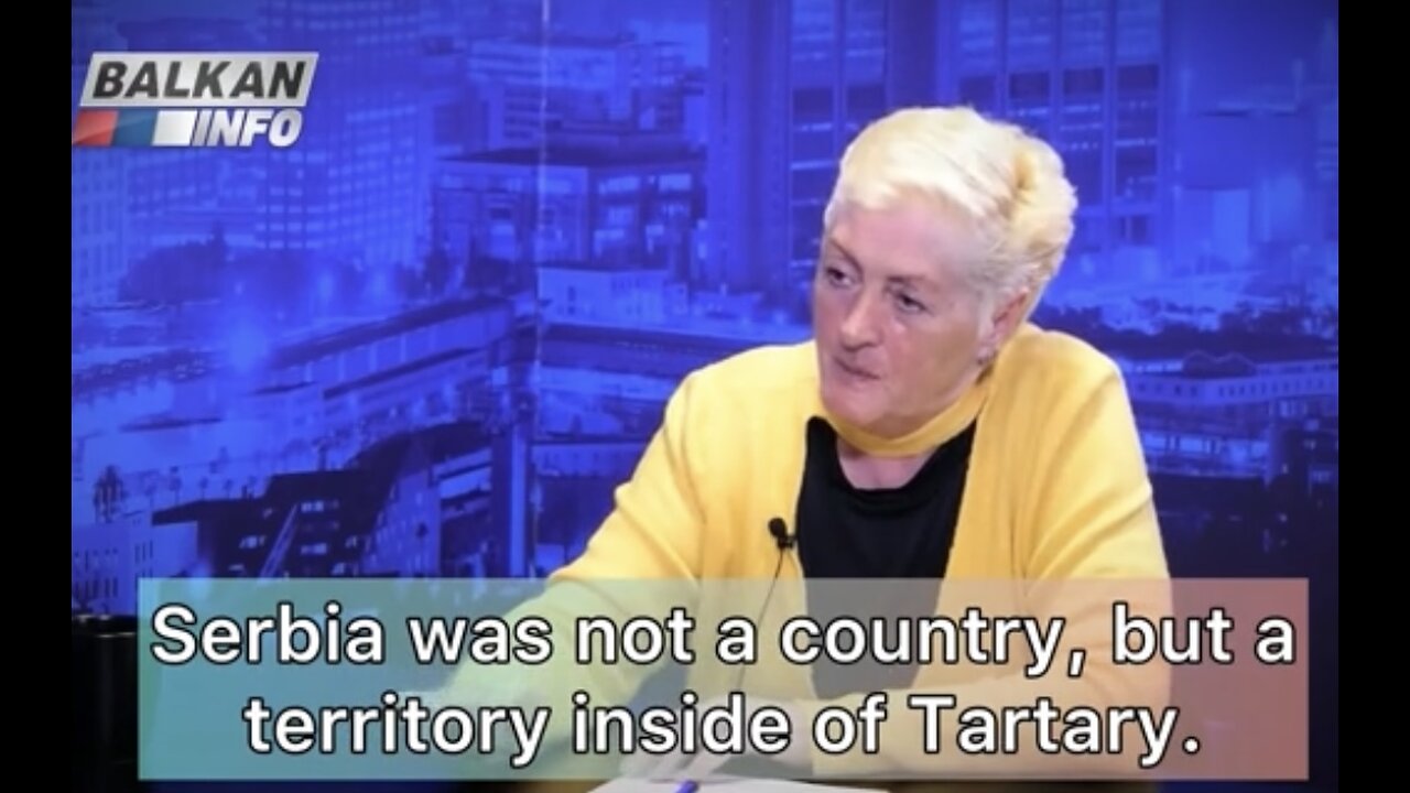 Insane Serbian Lady Waxes Poetic About Our Wildly Inaccurate History