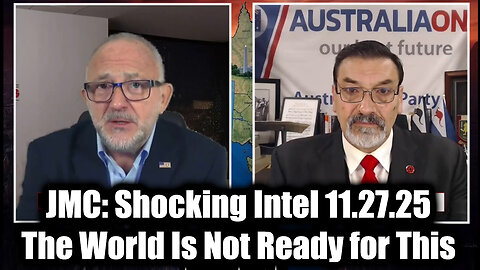 Riccardo Bosi & JMC Shocking Intel 11.27.25 - The World Is Not Ready for This!
