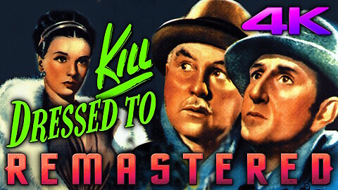 Dressed To Kill (4K - UHD) REMASTERED - Film Noir Starring Basil Rathbone & Nigel Bruce