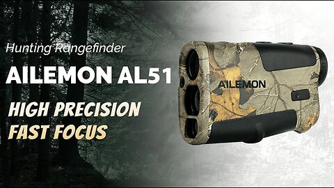 AL51 Rangefinder Hunting Laser Range Finder Camo 900 Yards Waterproof