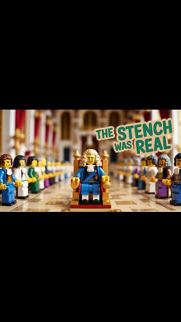 LEGOTOPIA: French Royals at Versailles Never Bathed - They Smelled HORRIBLE