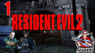 [LIVE] RPD ORIENTATION DAY! | 1 | Resident Evil 2 (1998) | Leon B | First Playthrough