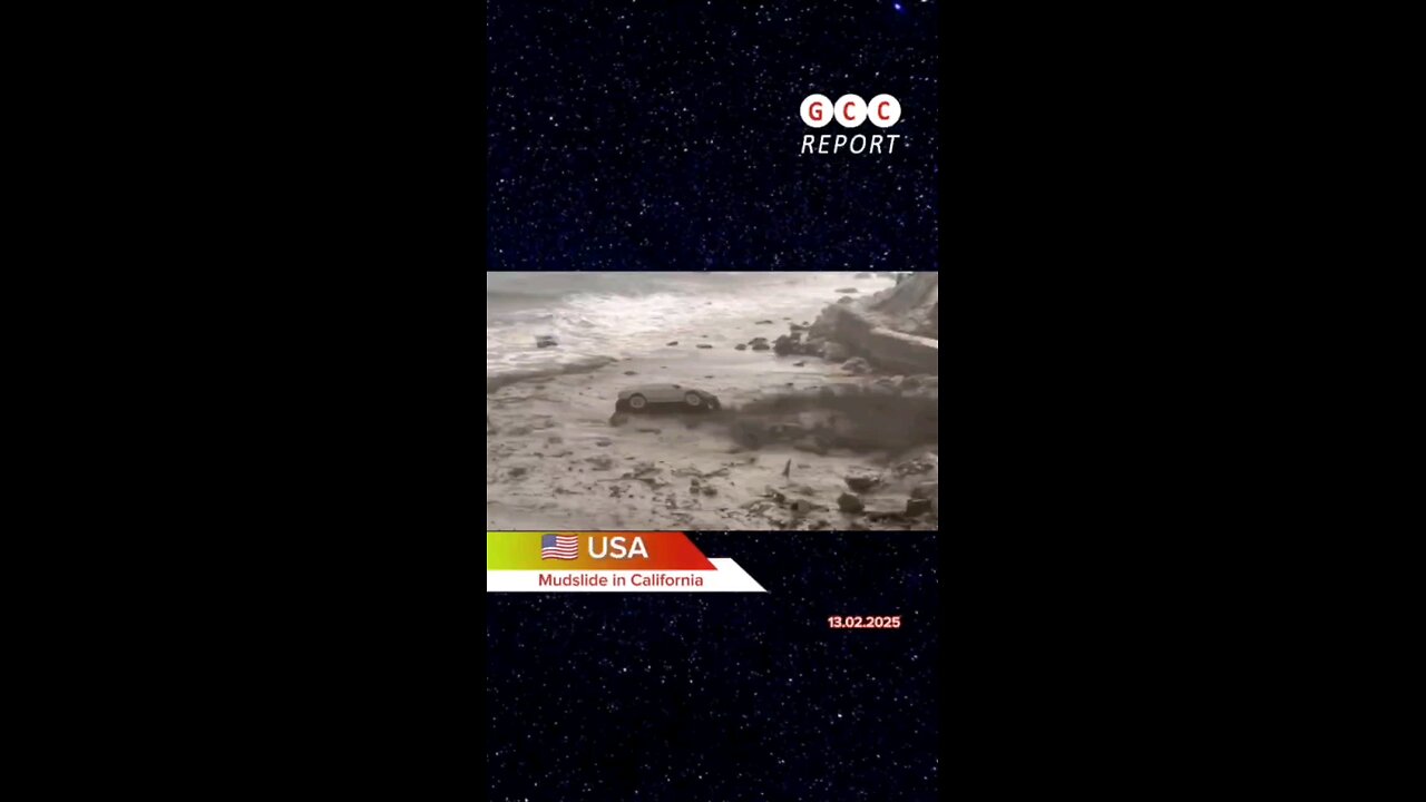 #USA #California #Mudslide #LosAngeles #SevereWeather #climate #destruction #anomaly