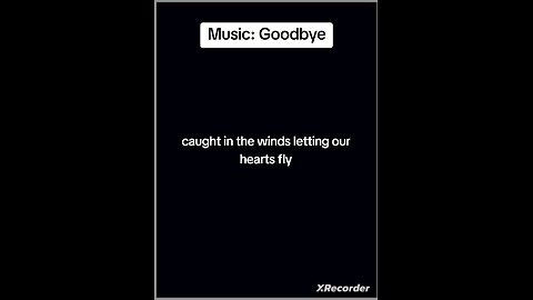 Music: Goodbye