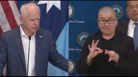 Who’s Goofier, Walz Or His Signer?