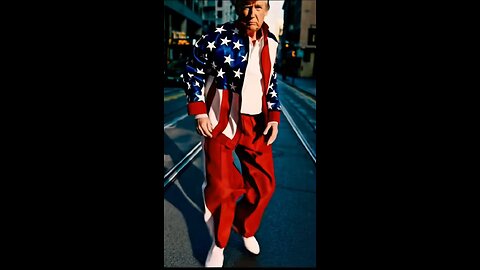 Donald Trump dancing like vanilla ice!