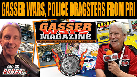 TALKING ABOUT CARS Podcast - Gasser Wars, Police dragsters from PRI