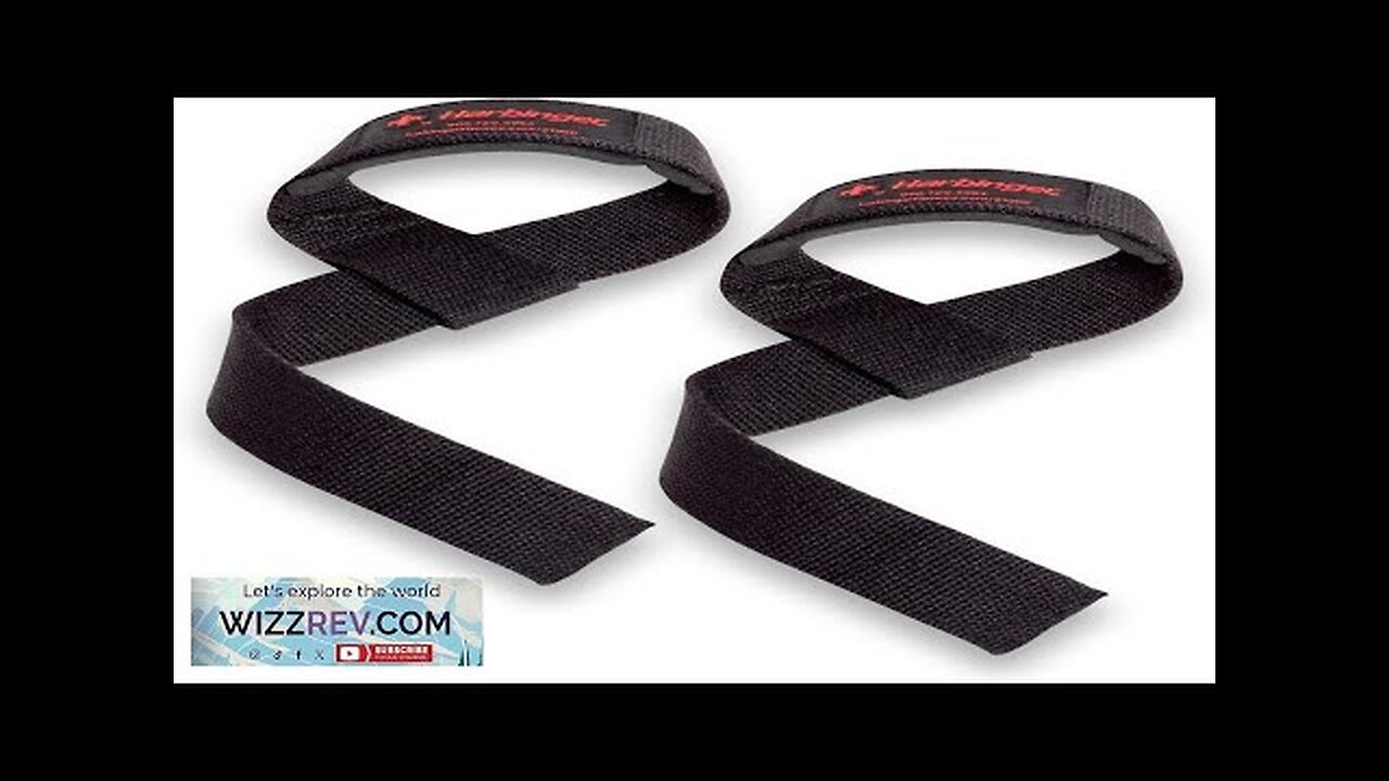 Harbinger Padded Cotton Lift Straps Soft Supportive Neotek Wrist Pads Review