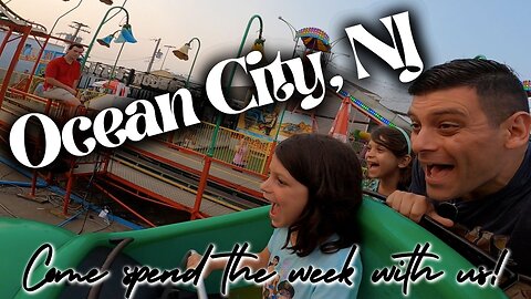 Our Week-long Ocean City, NJ Vacation Vlog!! // Beach, Boardwalk, & Summer Dreams