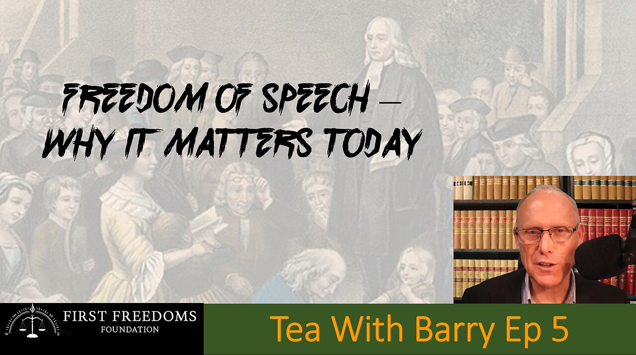 Free Speech - Tea Time With Barry Ep 6