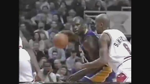 Shaquille O'Neal 29 Points @ Bulls, 1999-2000.
