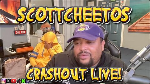 ScottCheetos: Crashout LIVE! Harassing Women/Bro at 3 AM, back on Monkey talking to minors again.