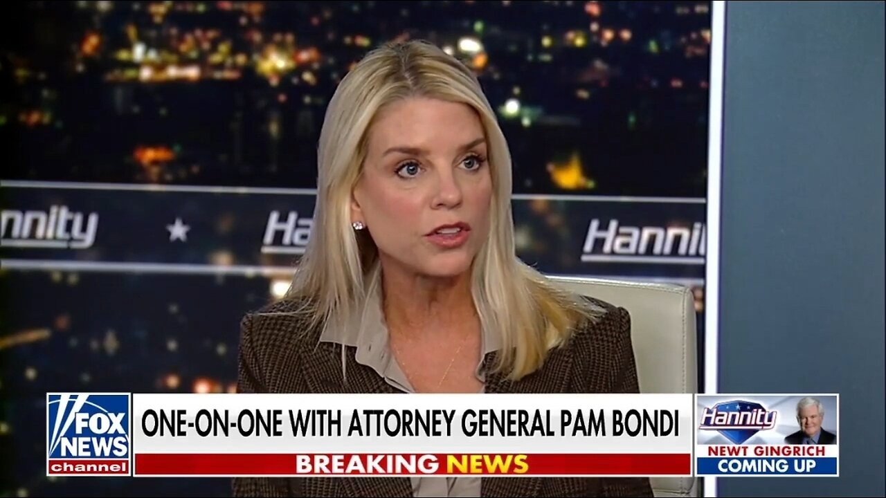 AG Bondi: Gov Pritzker Is APOPLECTIC That Trump Wants To Make Chicago Safe