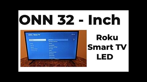 Upgrade Your Entertainment with the ONN 32-Inch Roku Smart TV | LED Display | Amazon Finds