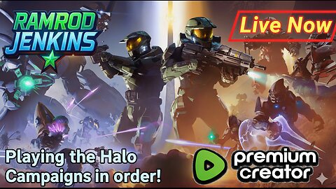 Finishing Halo Reach then on to Halo 1! USAF Veteran! Rumble Premium Creator!