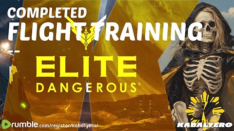 Elite: Dangerous: Flight Training Complete