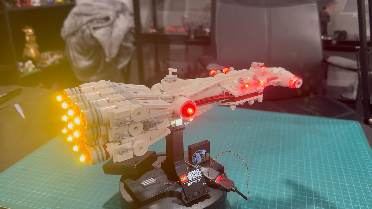 Lighting Lego 75376 Tantive IV