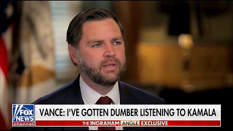 JD Vance: I Get Dumber Listening To Kamala Harris