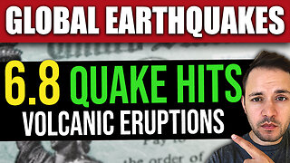 BREAKING: NEW 6.8 Earthquake - Volcanoes & Quakes Hit Worldwide