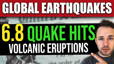 BREAKING: NEW 6.8 Earthquake - Volcanoes & Quakes Hit Worldwide