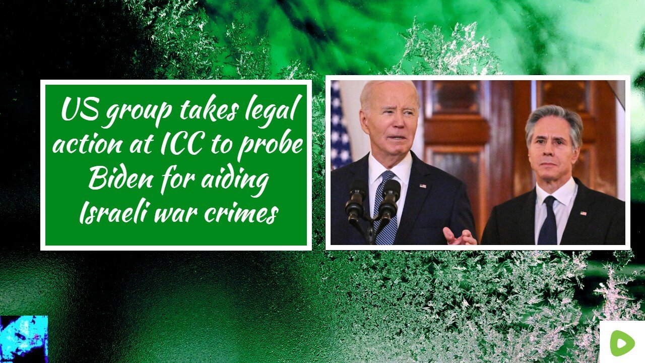 US group takes legal action at ICC to probe Biden for aiding Israeli war crimes