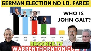 GERMAN ELECTION NO I.D. FARCE WITH WARREN THORNTON, PAUL BROOKER & LEMBIT OPIK