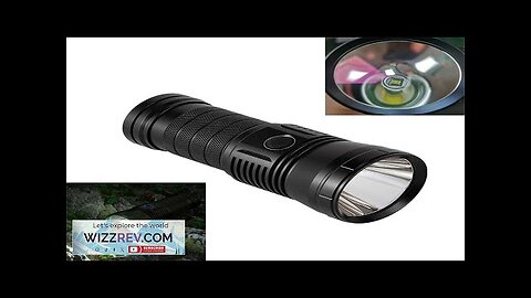 HAIKELITE HK90S G90 5000LM High Lumen LED Flashlight 1100M Long Shoot LED Review