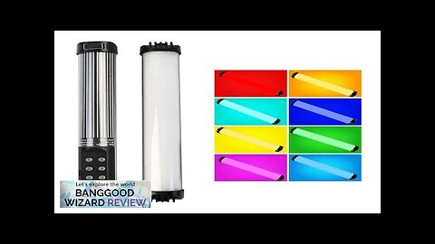 Mini 2700K~7500K Handheld Magnet Photography LED Video Light Stick Tube Stick Rgb Review