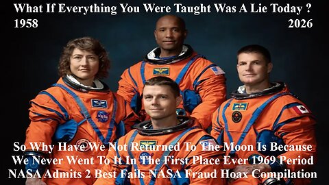 So Why Have We Not Returned To The Moon Is Because We Never Went To It In The First Place Ever