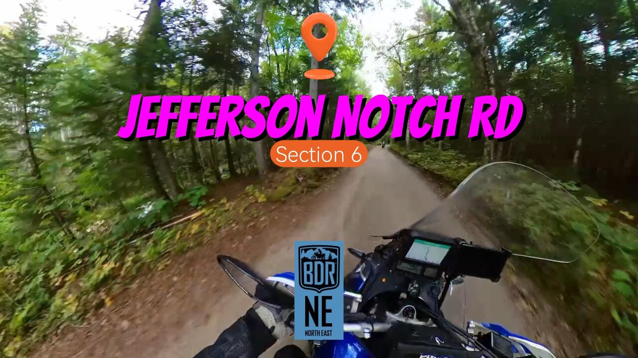 NEBDR - Jefferson Notch Road. #shorts #Adventure #motovlog