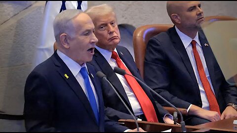 War Criminal Netanyahu's Knesset Speech & Accomplice Trump’s Visit to Israel & Ceasefire Explained