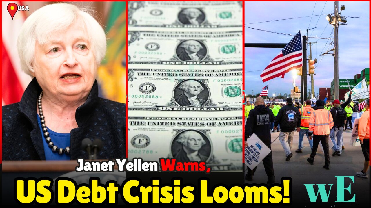 US Debt Ceiling Crisis: Janet Yellen Warns Congress of Imminent Action Needed January 2025 -WorldEye