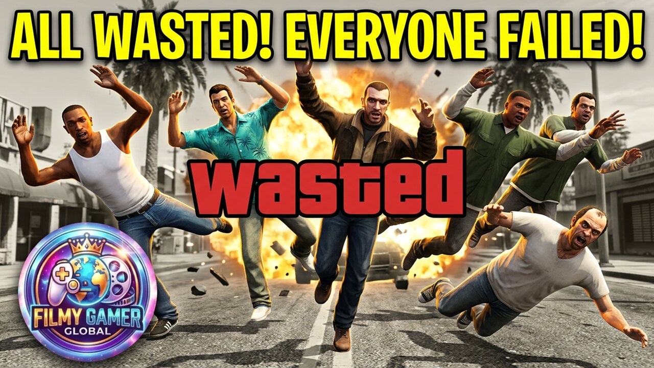 Every GTA Hero Tried Fighting the Police... Then Got WASTED! 😂 | All GTA Funny Gameplay