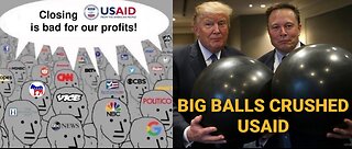 Trump & Musk Mock USAID, POLITICO & Other Media For Losing US Funding