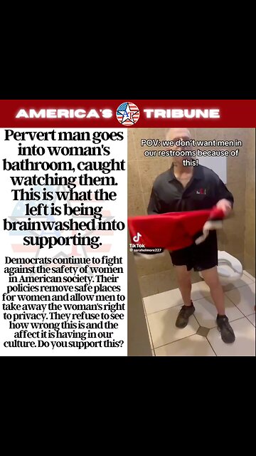 Left brainwashing base to accept perverts in safe places for women!