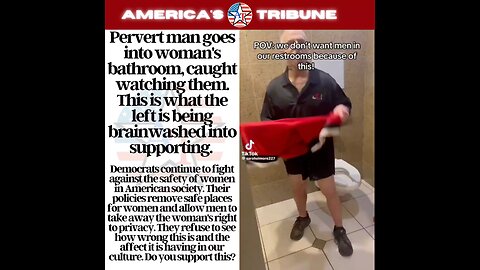 Left brainwashing base to accept perverts in safe places for women!