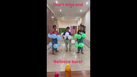 🎈 “Balloon Battle Challenge – Who Pops Last Wins!” 🎉