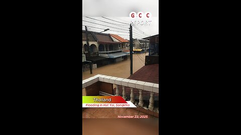 #Thailand #Songkhla #HatYai #Flood #weather #climate #destruction #anomaly #climatechange 🇹🇭