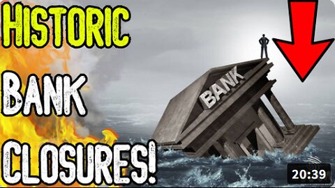 HISTORIC BANK CLOSURES! - 7000 Banks To Close By Early 2026 As Old System Collapses