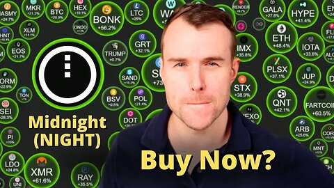Can Midnight Gain +500%? 🤩 NIGHT Crypto Token Analysis
