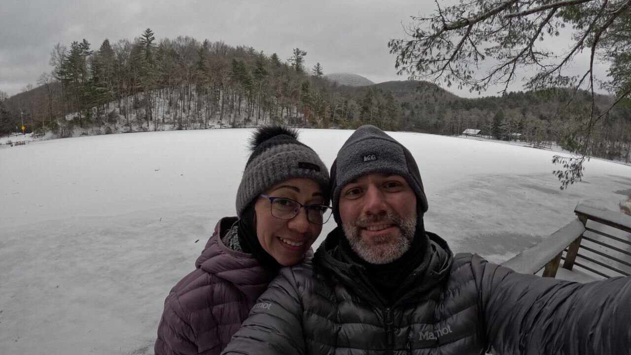 Lake Winfield Scott - Winter Hike ❄️