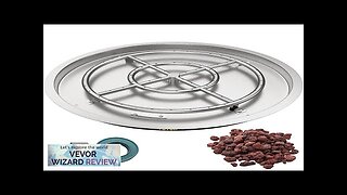 VEVOR Drop in Fire Pit Pan 25" x 25" Round Fire Pit Review