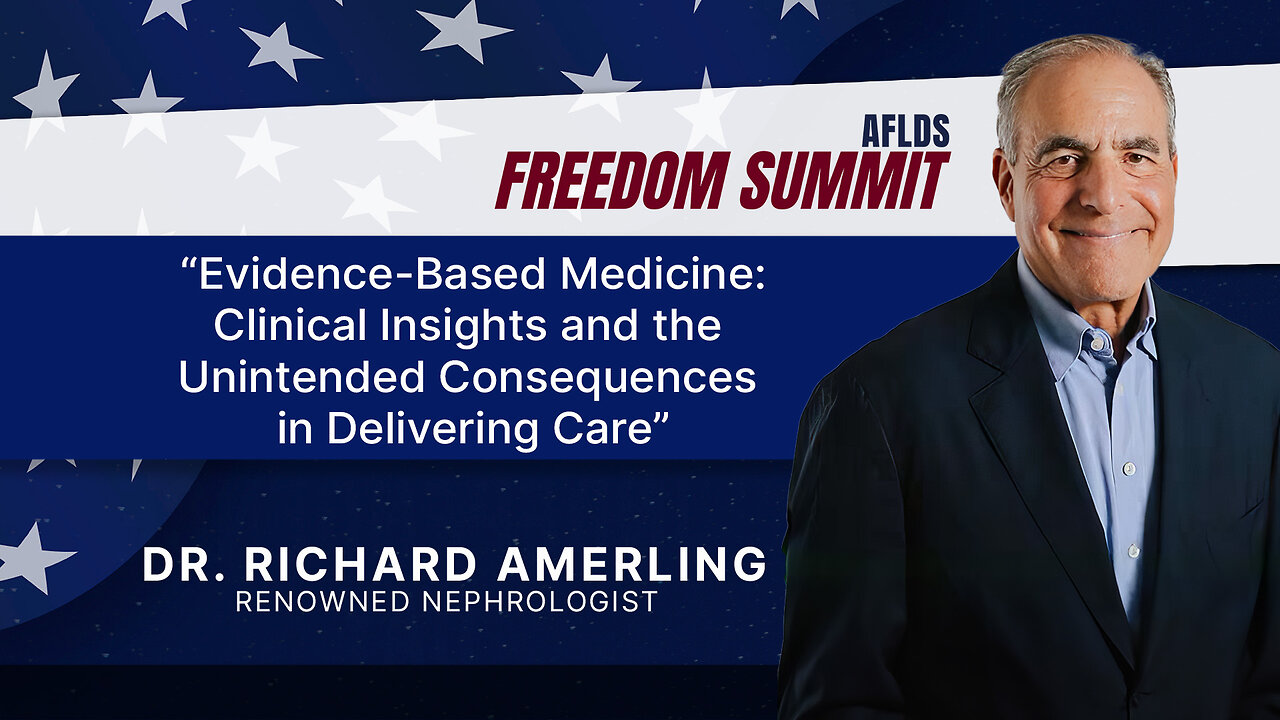 Freedom Summit 2025 | Dr. Richard Amerling | Evidence-Based Medicine: Insights and the Consequences