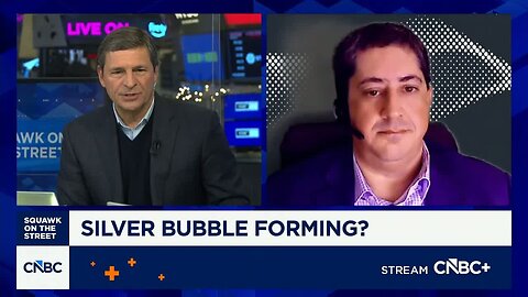 Ned Davis Research’s Matt Bauer on whether the rally in silver is showing signs of a bubble