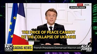 VIDEO: Macron Announces New Global Order & Aggression Toward Russia Without The US