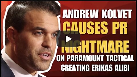 BREAKING: Andrew Kolvet creates a PR nightmare exposing Erika Kirk trying to create an alibi!