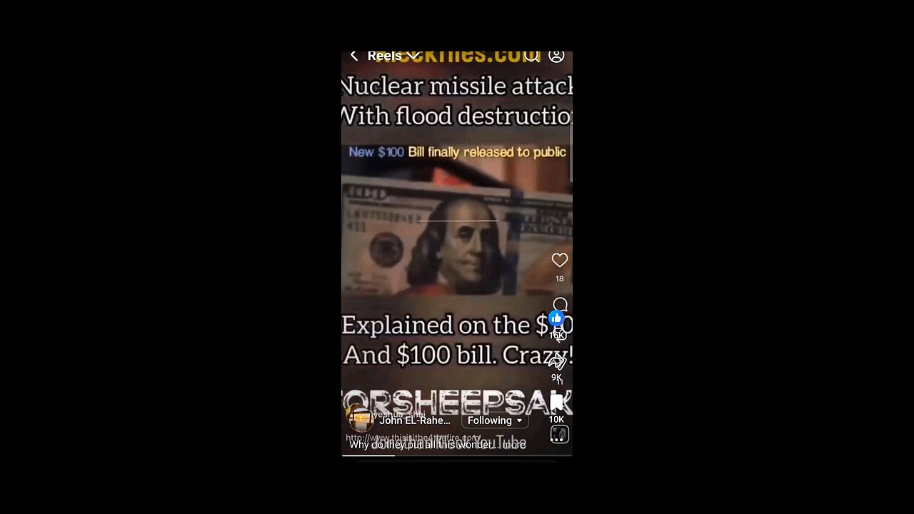 Nuclear Bomb And Flood Predicted on U.S Currency Decoded